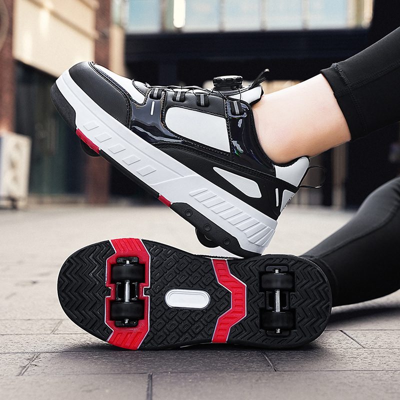 Roller Skates, Roller Skates, Four Wheeled Deformed Shoes, Children's And Adults' Wheel Shoes, Roller Skates, Roller Skates