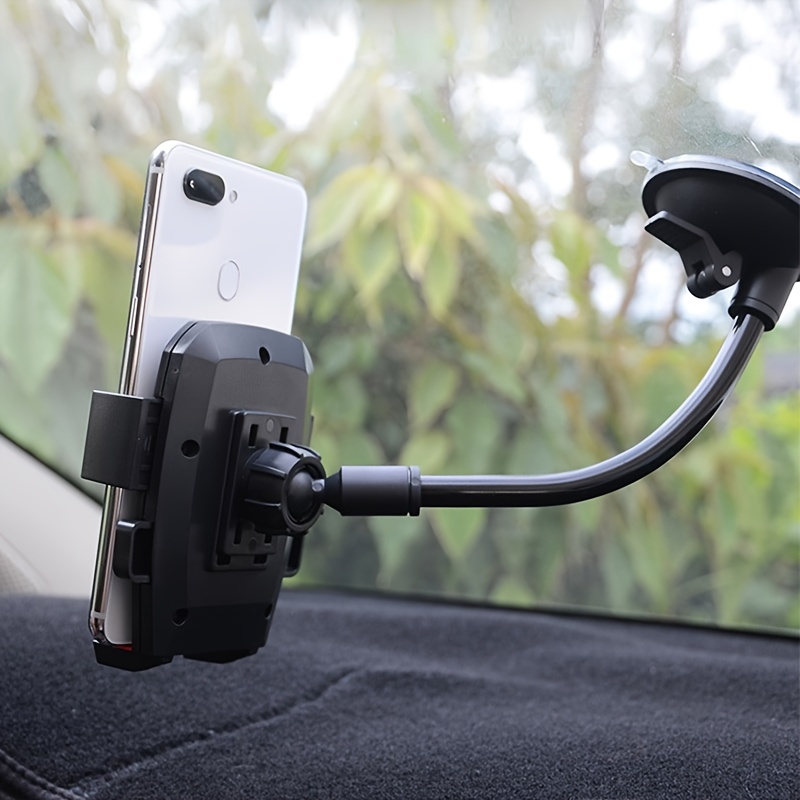 2022 Car Phone Holder Bracket Mount Cup Holder Universal Car Suction Windshield Phone Locking Car-Accessories