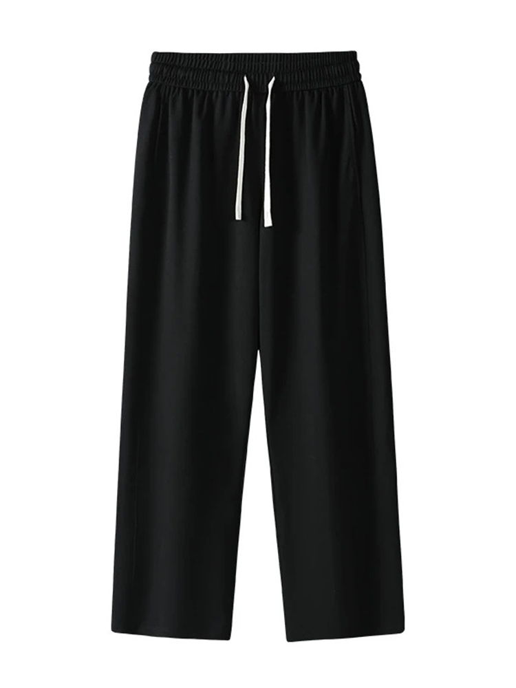 Sommer-Sporthose Für Herren, Leichte Baumwolle, Gerades Bein, Jogginghose Für Herren/Damen, Unisex, Paare, Lockere Passform, Gym-Hose