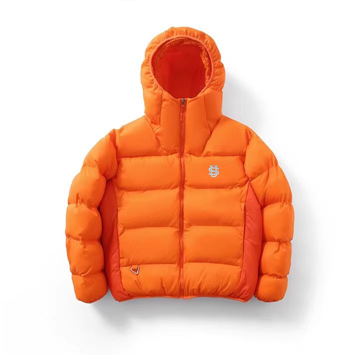 Couple's Premium US Flag Puffer Jacket - Thickened Hooded Winter Coat With 3D Embroidery, Luxury Streetwear