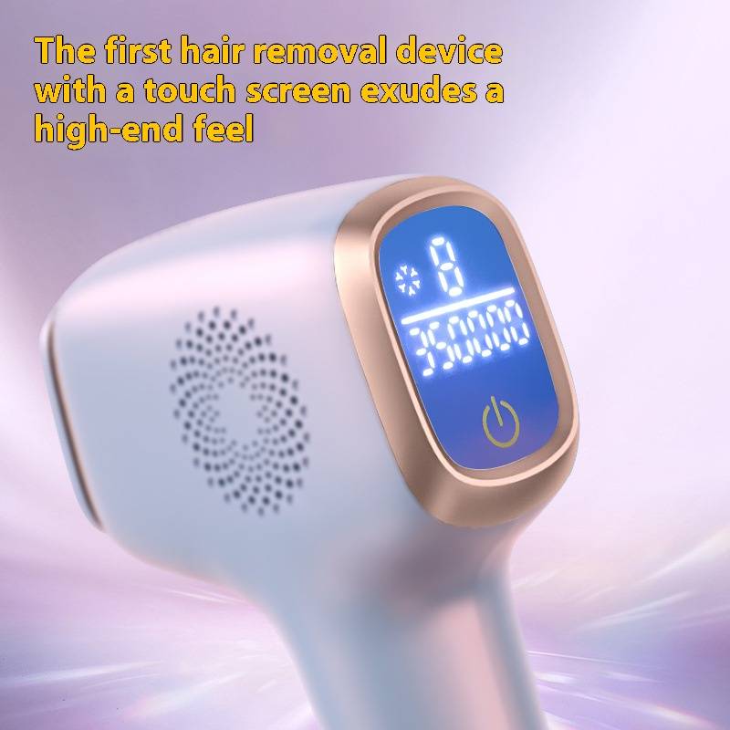 Professional IPL Laser Hair Removal Device For Women & Men - Full Body Use With Ice Cooling Function - Painless & Effective At Home