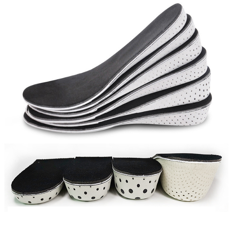 Inner Height Increasing Insoles Durable, Height Increasing Student Invisible Half Pad Height Increasing Pad, 2cm Height Increasing Pad, 5cm