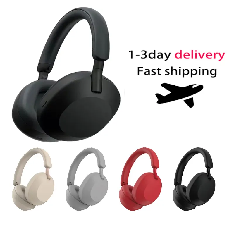 headphones Headphone WH-1000XM5 Wireless Headphones With Mic Phone-Call Headset Sports Bluetooth Earphones