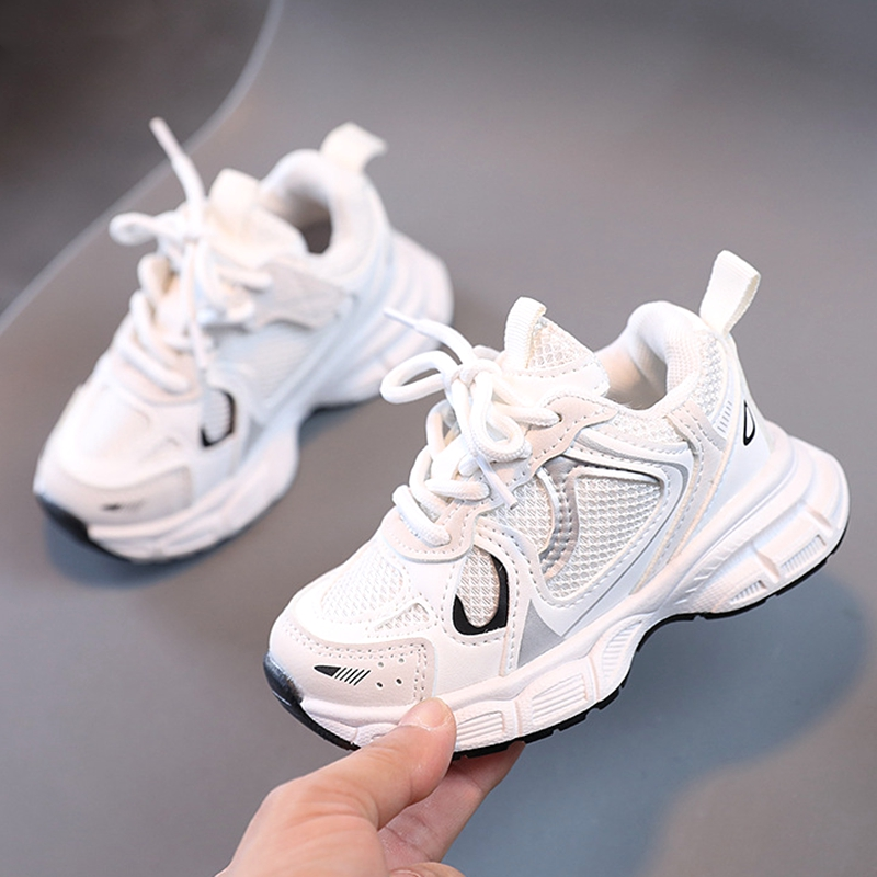 XUANMU New Children Sports Shoes Boys Breathable Sneakers Infant First Walkers Baby Girls Running Shoes Kids Casual Shoes X0281