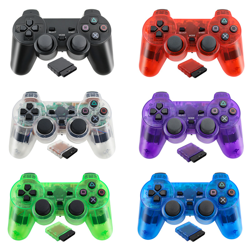 Wireless Controller For Sony Playstation 2 Gamepad Dual Vibration Shock For PS2/PS1 Joypad Joystick Controle USB PC Game Console
