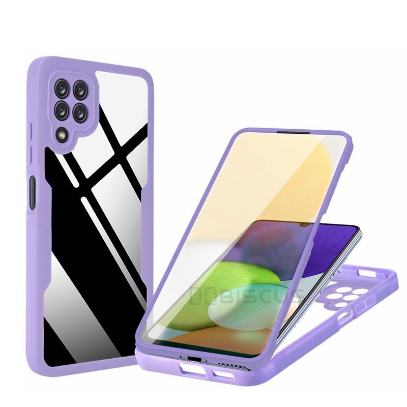 Case For Samsung M12 A12 A22 M22 M32 Luxury 360 Full Protective Phone Case For Samsung Galaxy A22S 5G A12 Case Shockproo