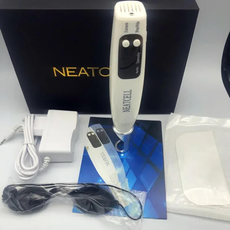 Neatcell Handheld Picosecond Blue Light Therapy Skin Tag Scar Freckle Mole Laser Tattoo Removal hine LCD Plasma Pen