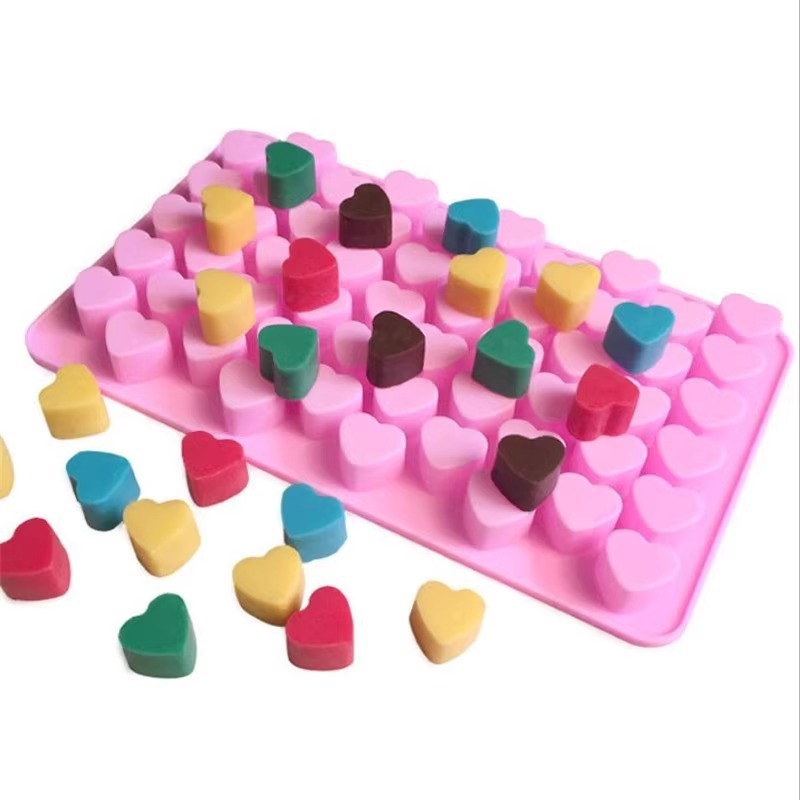 Cross-border hot love silicone ice mold summer hot DIY ice box ice mold chocolate mold wholesale