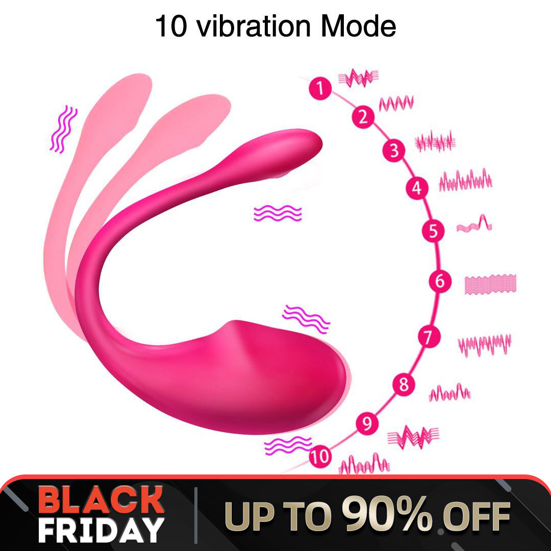 APP Remote Control Wearable Bullet Egg Vibrator G-Spot Massager Adult Women Sex Toys