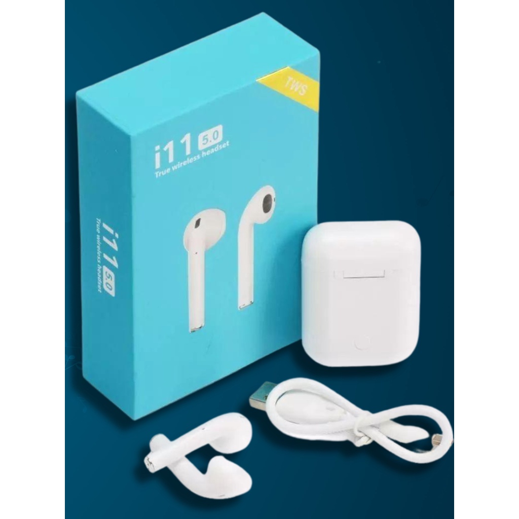 Bluetooth Sem Fio I11 Tws 5.0 AirPods Tws I11 Bluetooth 5.0 Android E Ios