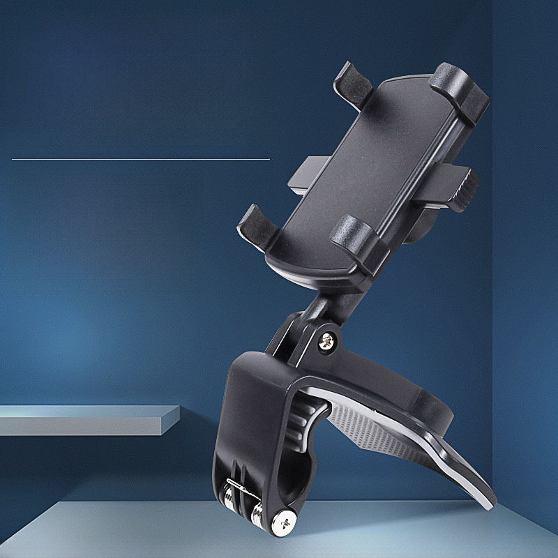 Cross-border car mobile phone bracket car multi-function rotating car dashboard rearview mirror navigation bracket wholesale