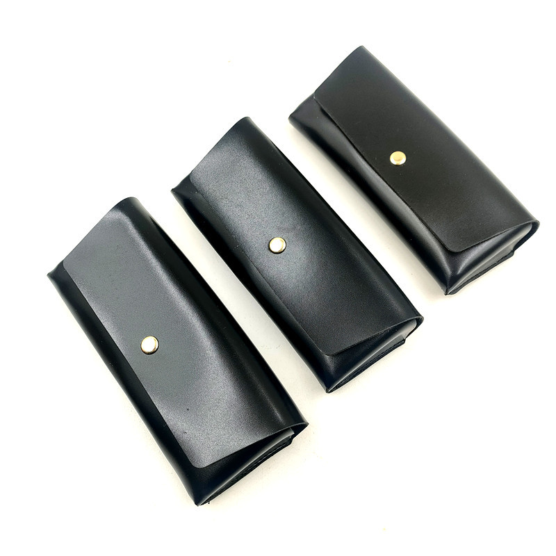Unisex Leather Eyewear Outside Portable Sunglasses Box Sunglasses Box Fashion Leather Box Soft Bag Eyewear Bag