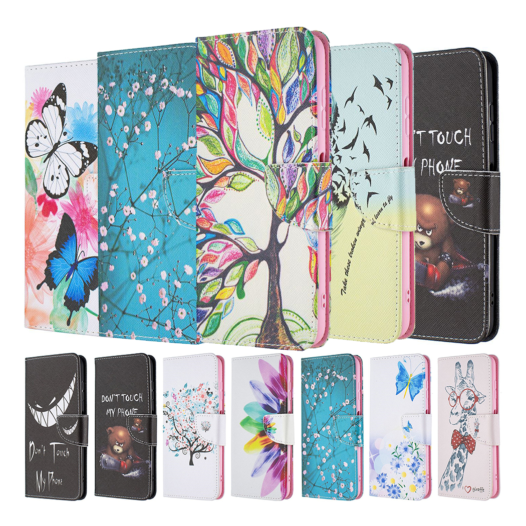 Lovely Wallet Flip Case For iPhone 14 Pro 13 Pro Max 12 mini 11 10 X XR XS Max 6 6S 7 8 Plus SE 2020 SE 2022 Phone Book