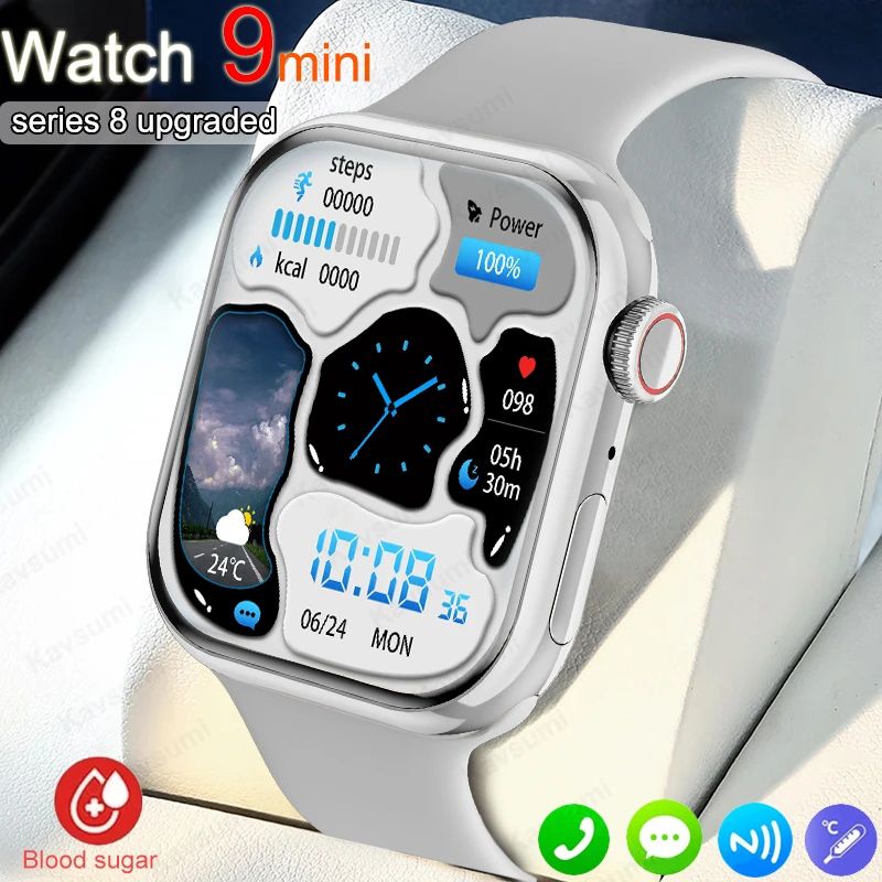 Smart Women Ultra Series NFC Smartwatch Men BT Call Waterproof Wireless Charging For Watch 9 Mini