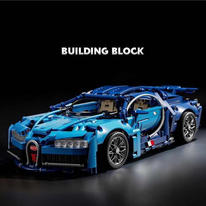 Building Blocks compatible Lego sports car puzzle assembly model building blocks remote control super car boy toy mechanical racing car