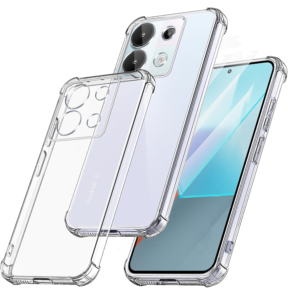 Shockproof Airbag Silicone Case For Xiaomi Redmi Note 13 12 Pro Plus Pro+ 13c 12c 4g 5g Ultra Tnin Soft Back Cover Clear Shell