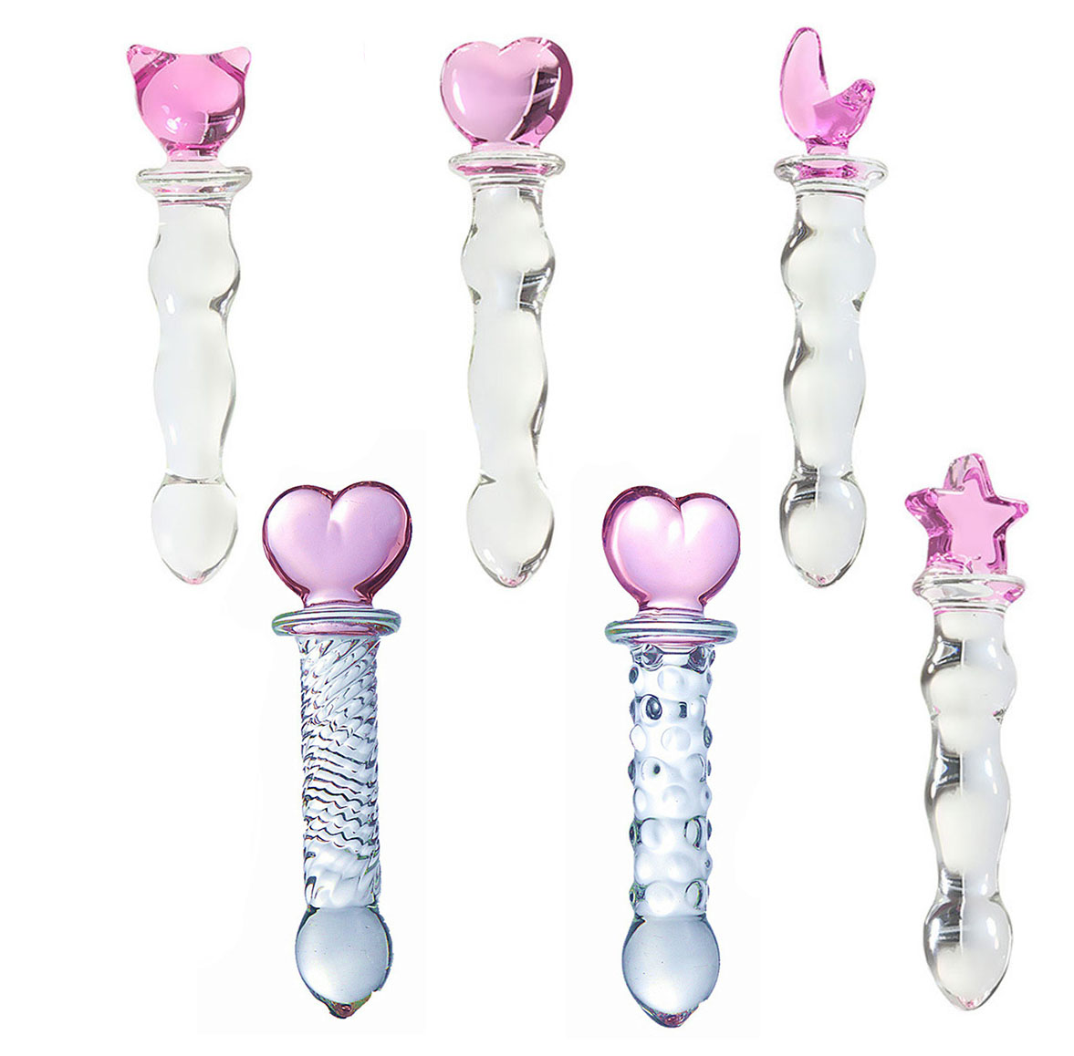 Anal Plug Glass Adult Sex Toys Butt Plug Transparent Glass Anal Sex Toy For Women l Plug Anal Dildos                   Didos