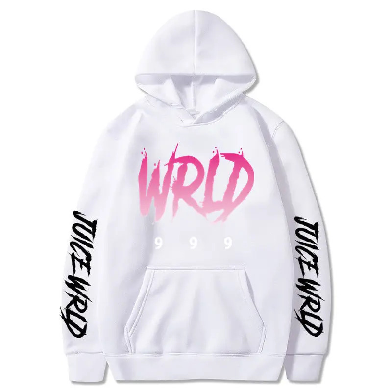 [Cross-border European Code] Rapper Juice Wrld 999 Letter Printed Hoodie Y2k
