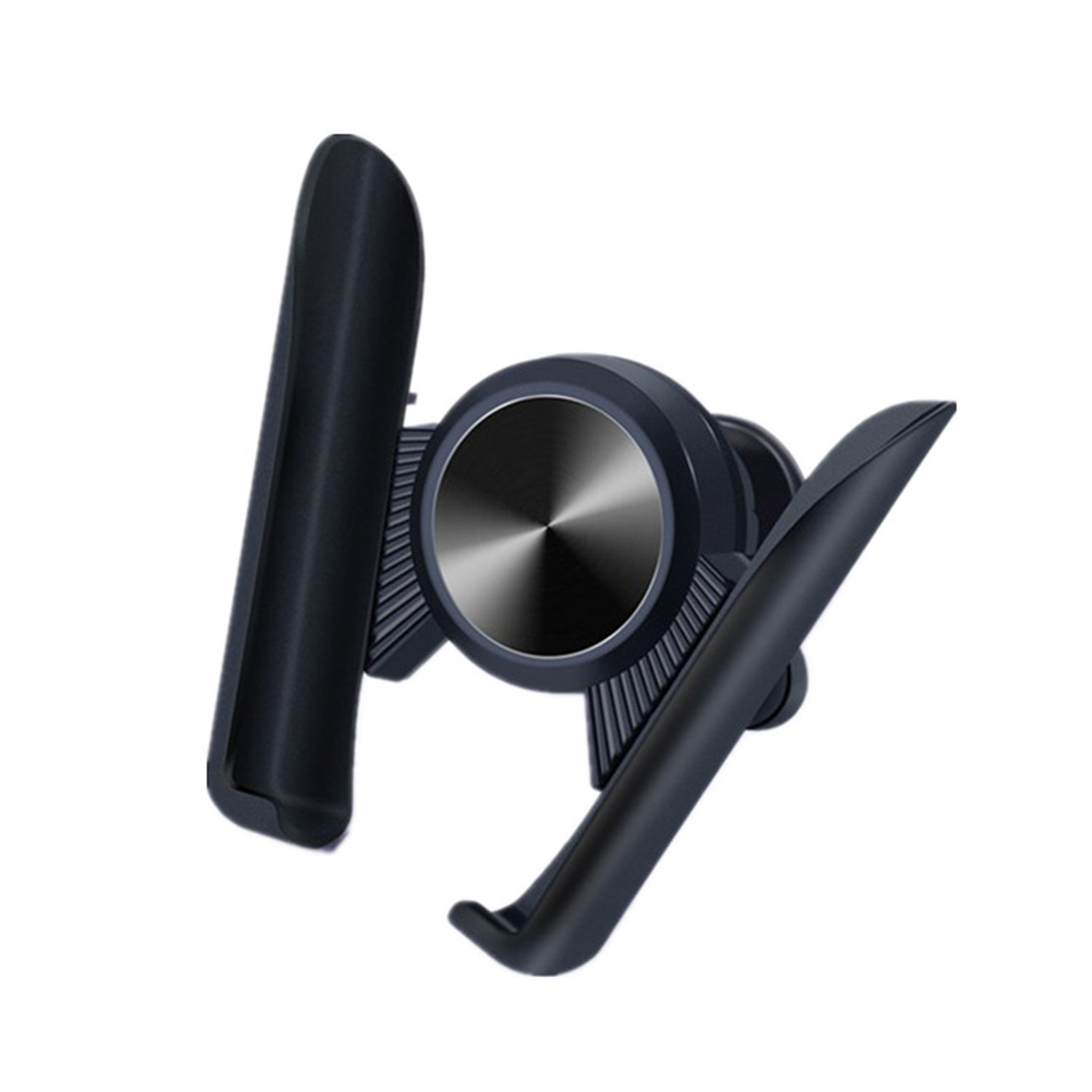 Kunjiuyou Car Phone Holder Strong Suction Steady Rotatable Air Vent Gravity Phone Stand for Car-Black