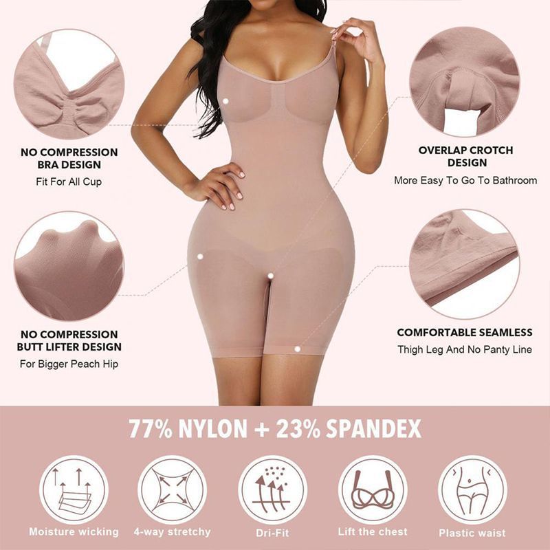 women's corset hip lift seamless body shaper full body sling tummy shaping body one piece underwear large