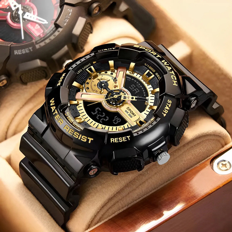 Men's Watch Alarm Clock Sports Electronic Watch Men's Junior High School Student Men's Watch Net Celebrity Women's Watch