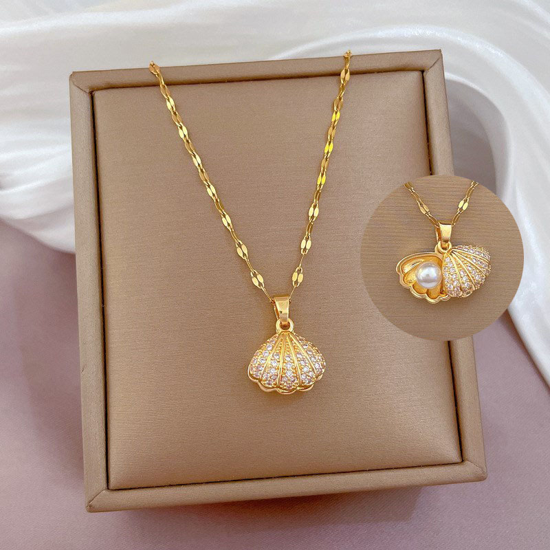 Women's accessories Diamond set simple temperament design sense trend necklace