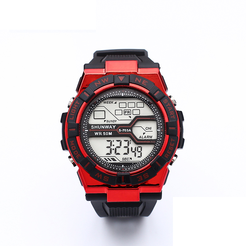 Children's watch Multifunctional electronic watch outdoor waterproof men's electronic watch Student sports electronic watch can be