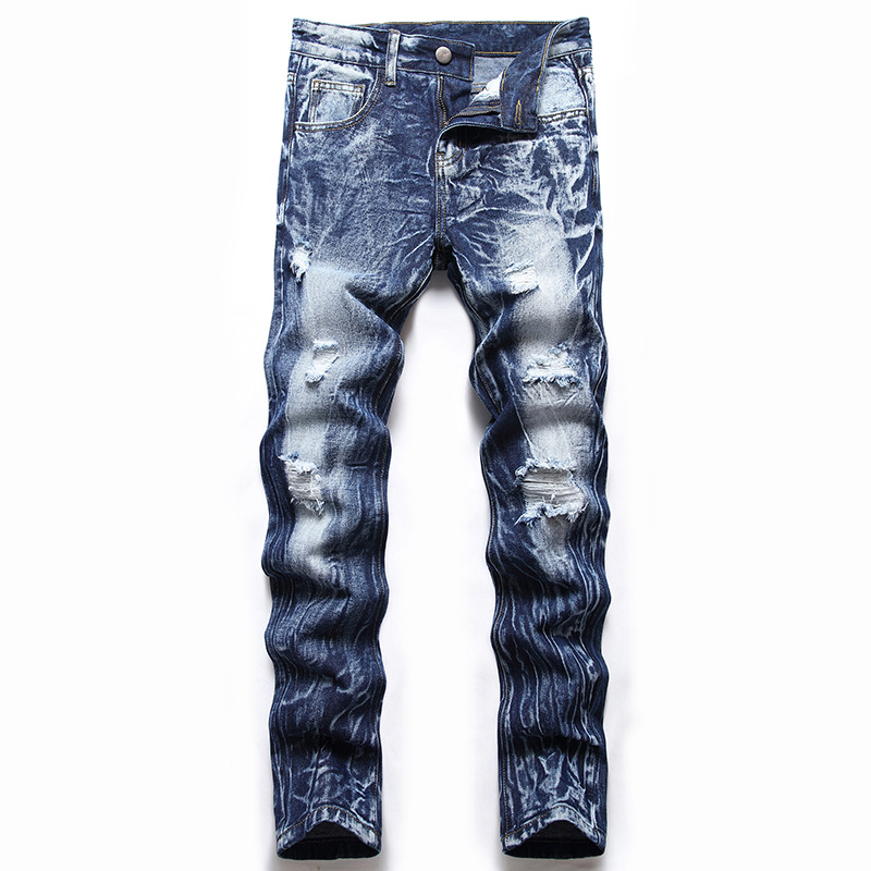 Fall/Winter Children's Jeans Children's Jeans Boy Hipster Ripped Jeans