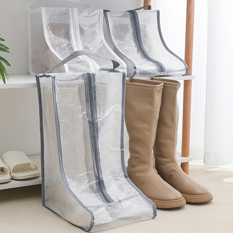 Shoe Dustproof Storage Bag, Boots, Long Boots, Short Boots, Travel Storage Bag, Shoe Protective Cover, With Handheld