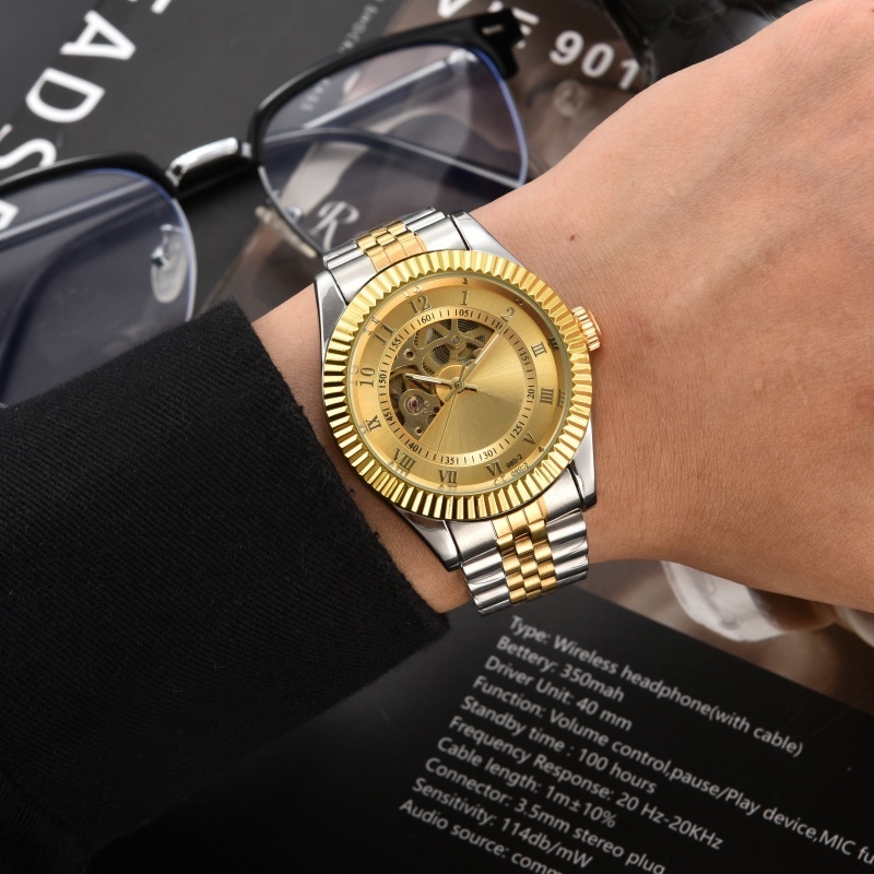 2025 New Men's Watch Top Luxury Men's Automatic Machinery Watch Automatic Date Chronograph Alloy Mirror Classic Watch