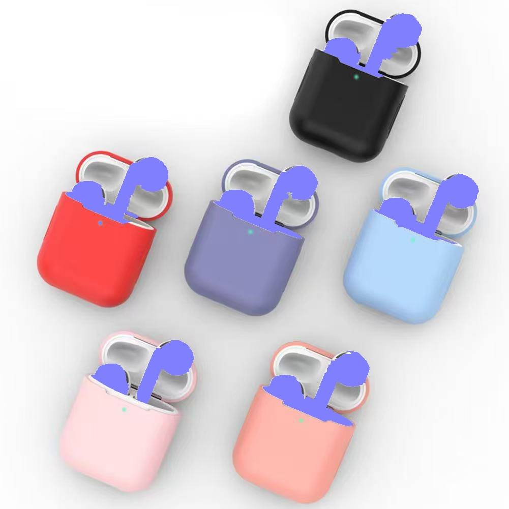 Suitable For Apple AirPods Earphone Case Protective Cover 1/2 Generation Universal Earphone Silicone Protective Case
