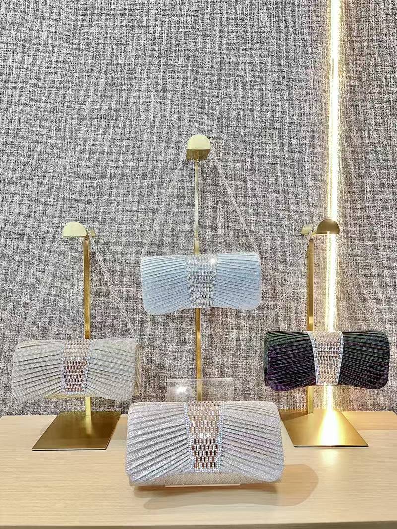 New women's dress evening bag women's clutch bag rhinestone small hand bag crossbody bag diamond shoulder crossbody bag