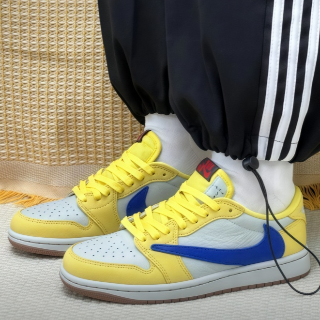 Nike.s Air Jordan 1 Low Medium Olive OG Canary TravisXscott Sports Retro Basketball ShoeS Athletic Sneakers Trainers Black Toe Shadow