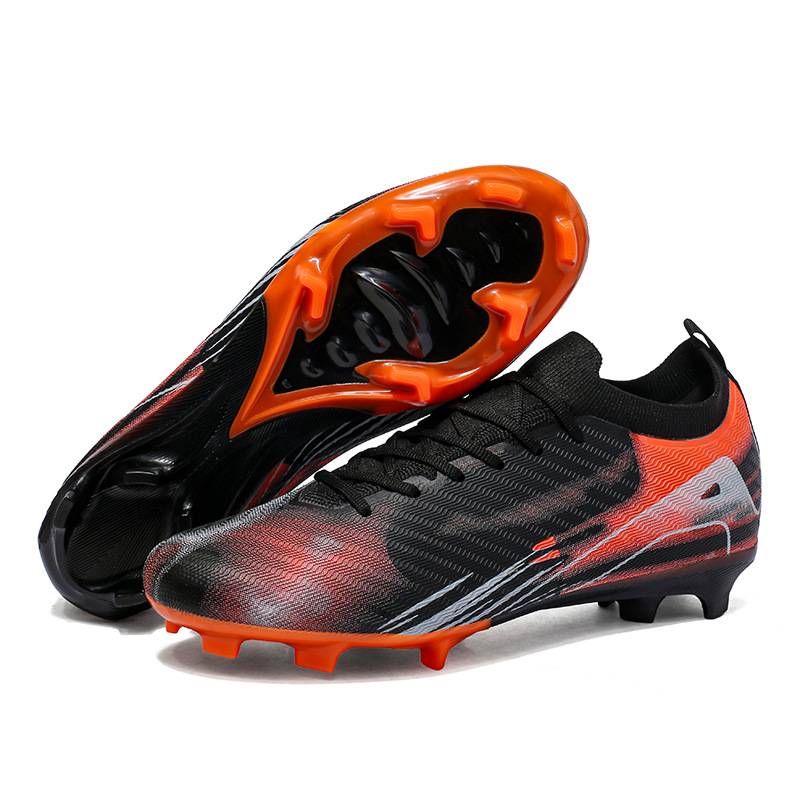 Youth Soccer Cleats – Boys' FG/TF Football Shoes With Anti-Slip Rubber Sole (Training & Match)​