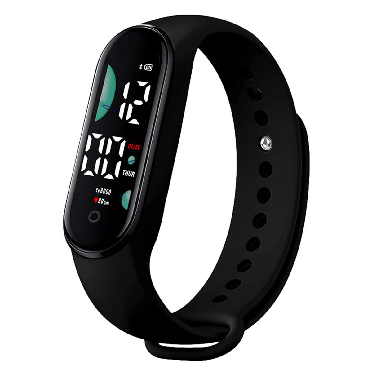 Touch electronic watch LED watch children cartoon electronic watch student sports watch