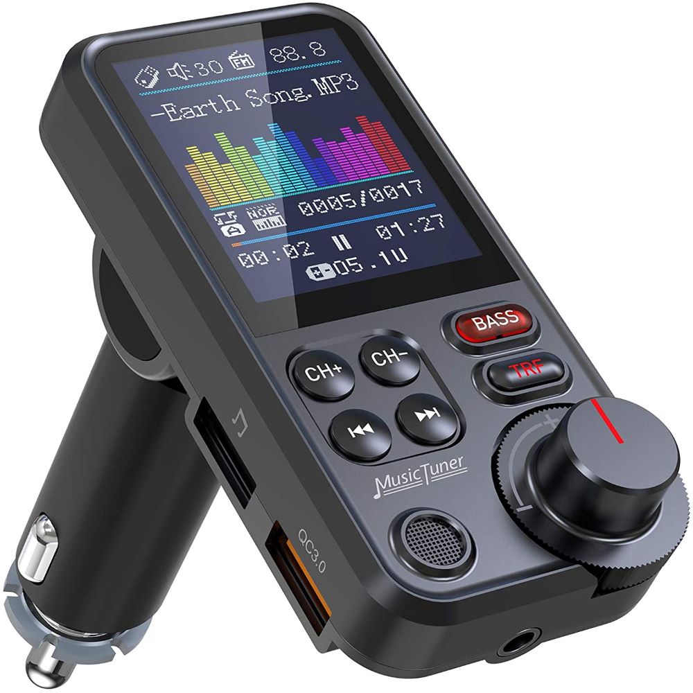 BT93 Car MP3 Player USB Flash Drive Lossless HIFI High And Low Frequency Equalizer Music Car Bluetooth FM Transmitter