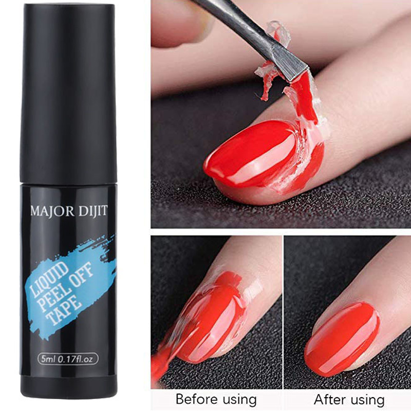 Nail Anti-overflow 5ml Glue Moisturizing Latex Nail Skin Removal Tape Nail Polish Anti-overflow Edge Prote