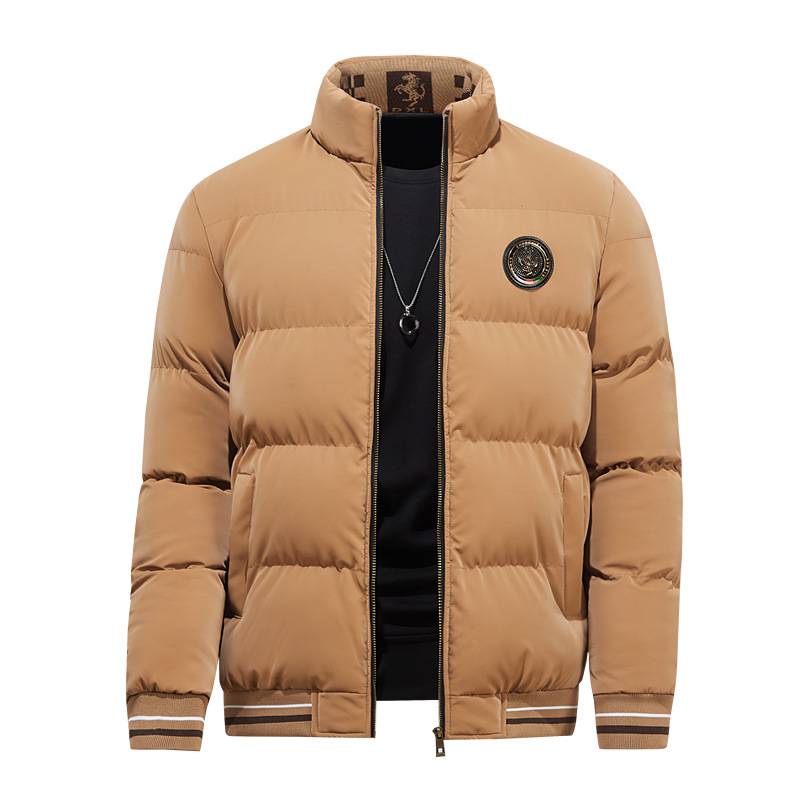 Herrenbekleidung Herren Y2K Retro PU-Lederjacke mit Buchstabenstickerei - Hip-Hop-Stil Langarm-Bikermantel mit Reißverschluss (Schwarz/Weiß)​