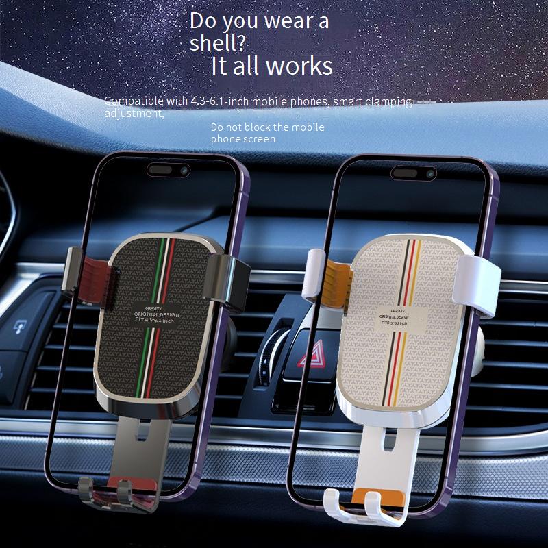 Universal Car Phone Mount, Air Vent Magnetic Phone Holder For Car, 360° Rotatable Gravity Phone Stand, Hands-Free Dashboard Car Accessories