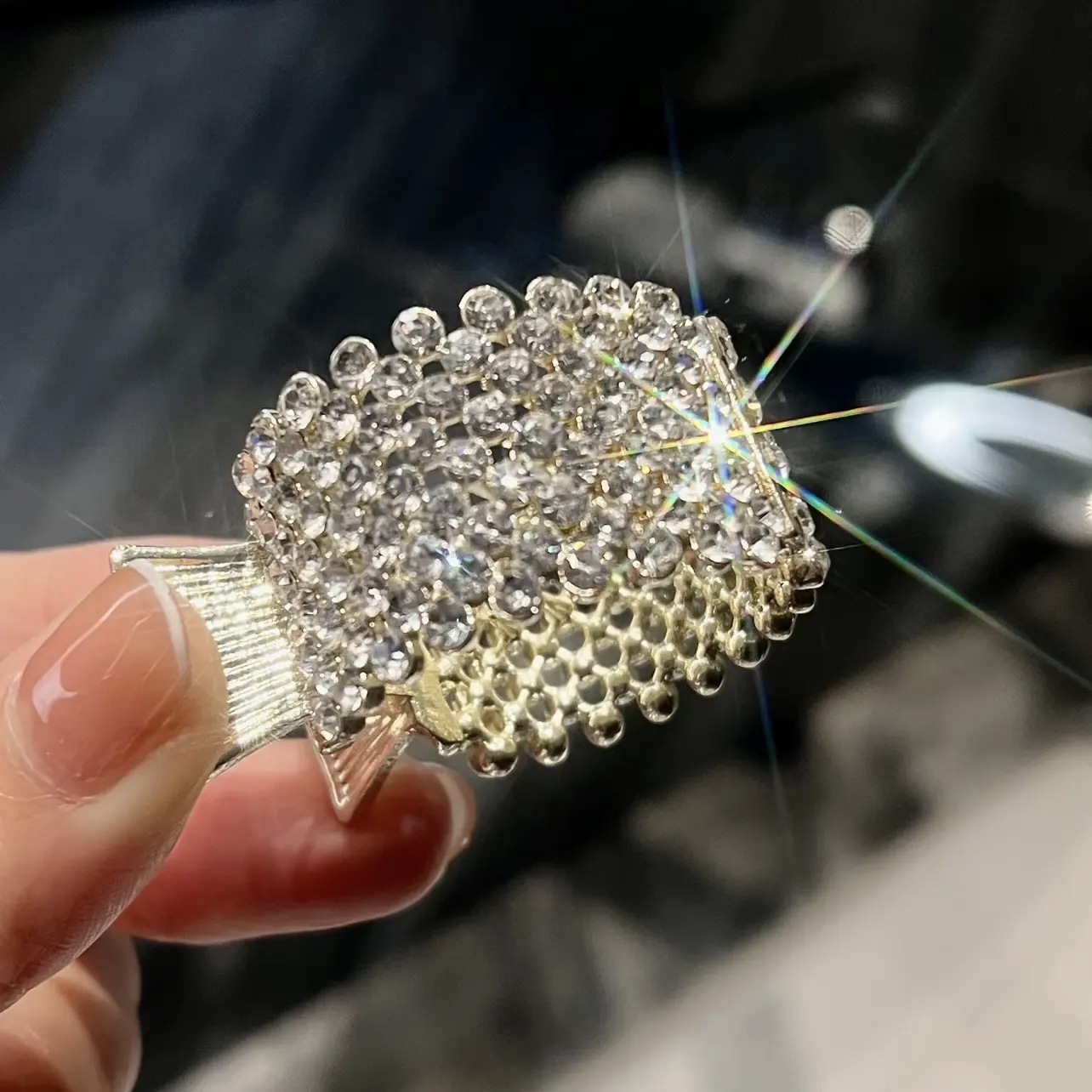 Unisex High Ponytail Fixed Artifact Hairpin Female Back Claw Clip Anti-collapse Hair Clip Small Hair Clip Headdress Hair Clip Hair Accessories