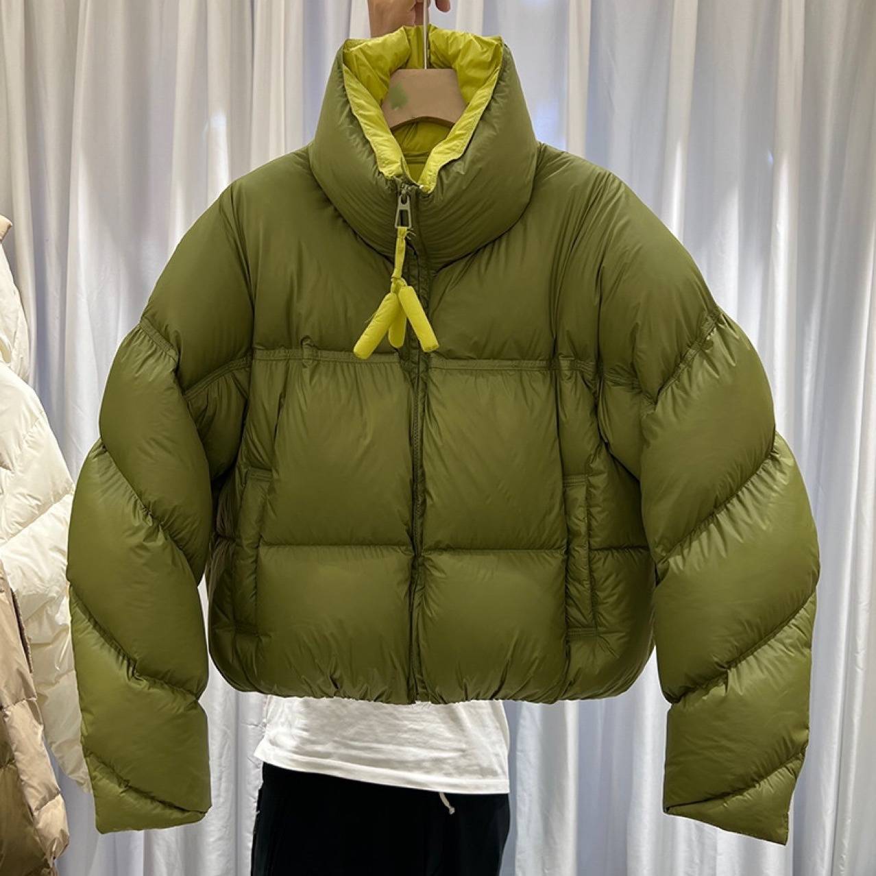 Women's Clothing Short High End winter coats Jacket Casual Loose winter coats Cotton Puffer Jacket