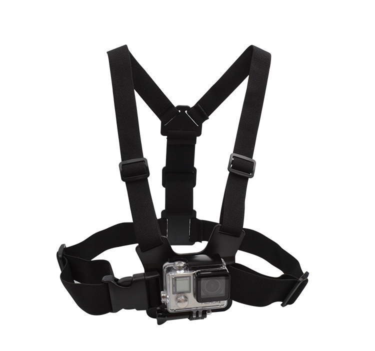 Chest Mount for Action Cameras and Smartphones: Compatible with DJI, GoPro Hero 12, and More.
