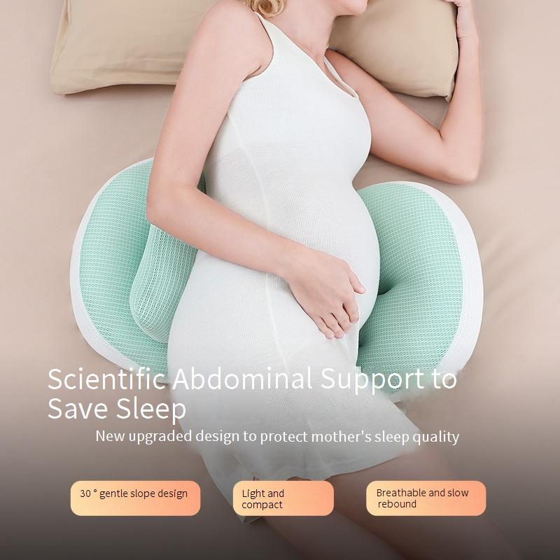 Pregnant Women Pillow Waist Protection Side Sleeping Pillow Belly Support U Shaped Side Sleeping Pillow Special Pillow For Sleeping During Pregnancy