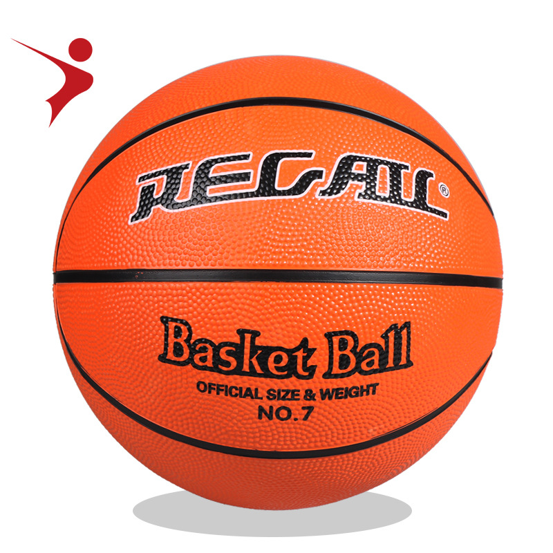 Basketballs Wear Resistant And Durable Basketball No. 7 Standard Basketball Orange No. 7 Rubber Basketball