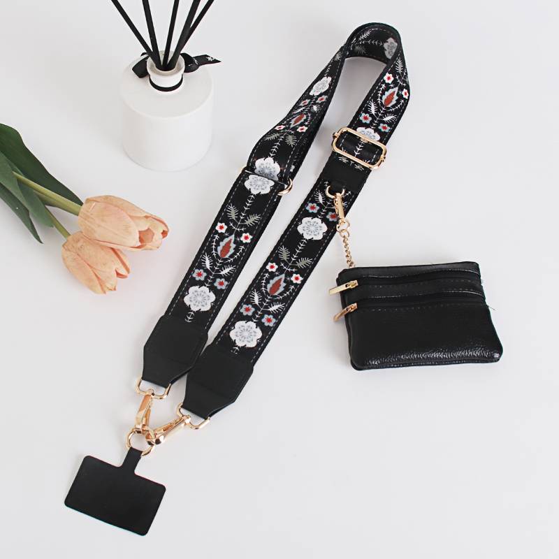 Women’s Bags mobile phone strap shoulder strap gasket fixed with small bag detachable and adjustable length mobile phone strap