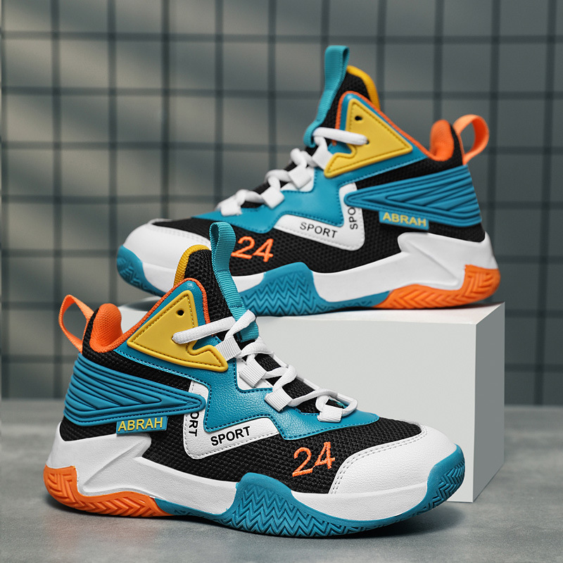 Boys' Shoes Sneakers Kids' Basketball Shoes Student Basketball Shoes