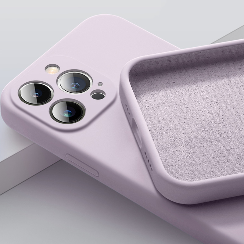 Luxury Original Liquid Silicone Case For iPhone 14 13 12 11 Pro Max Case For iPhone 12Mini 13Mini X XR XS MAX 8 7 6S Plus SE2 Shockproof Back Cover