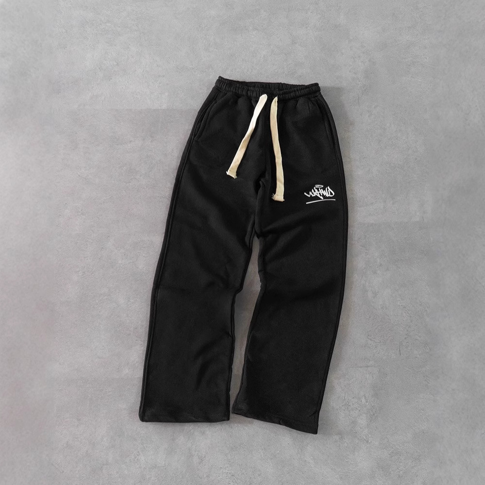 Herrenbekleidung Lässige Jogginghose für Herren, Jogginghose mit geradem Bein, bequeme Loungehose mit Taschen für den Alltag (Schwarz, Hellblau, Grau)​​