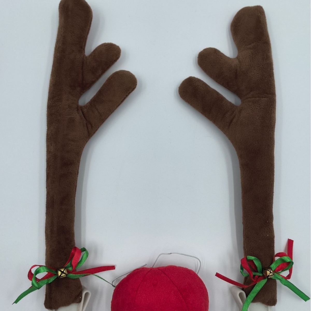 Christmas Car antler Christmas car decoration accessories Christmas antler Christmas nose Christmas antler set