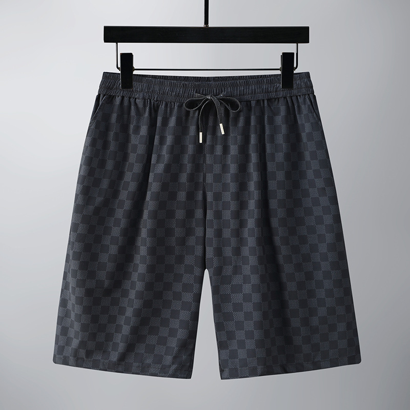 Men's Clothing Plus Size Extra Large Men's Summer Loose Ice Silk Shorts Thin Large Size Men's Five Point Pants Plus Fat Plus Tide Pants